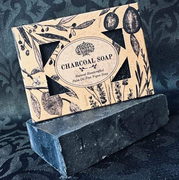 Vegan Charcoal Soap - Panna's ArtBox