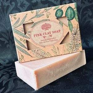 Vegan Pink Clay Soap - Panna's ArtBox
